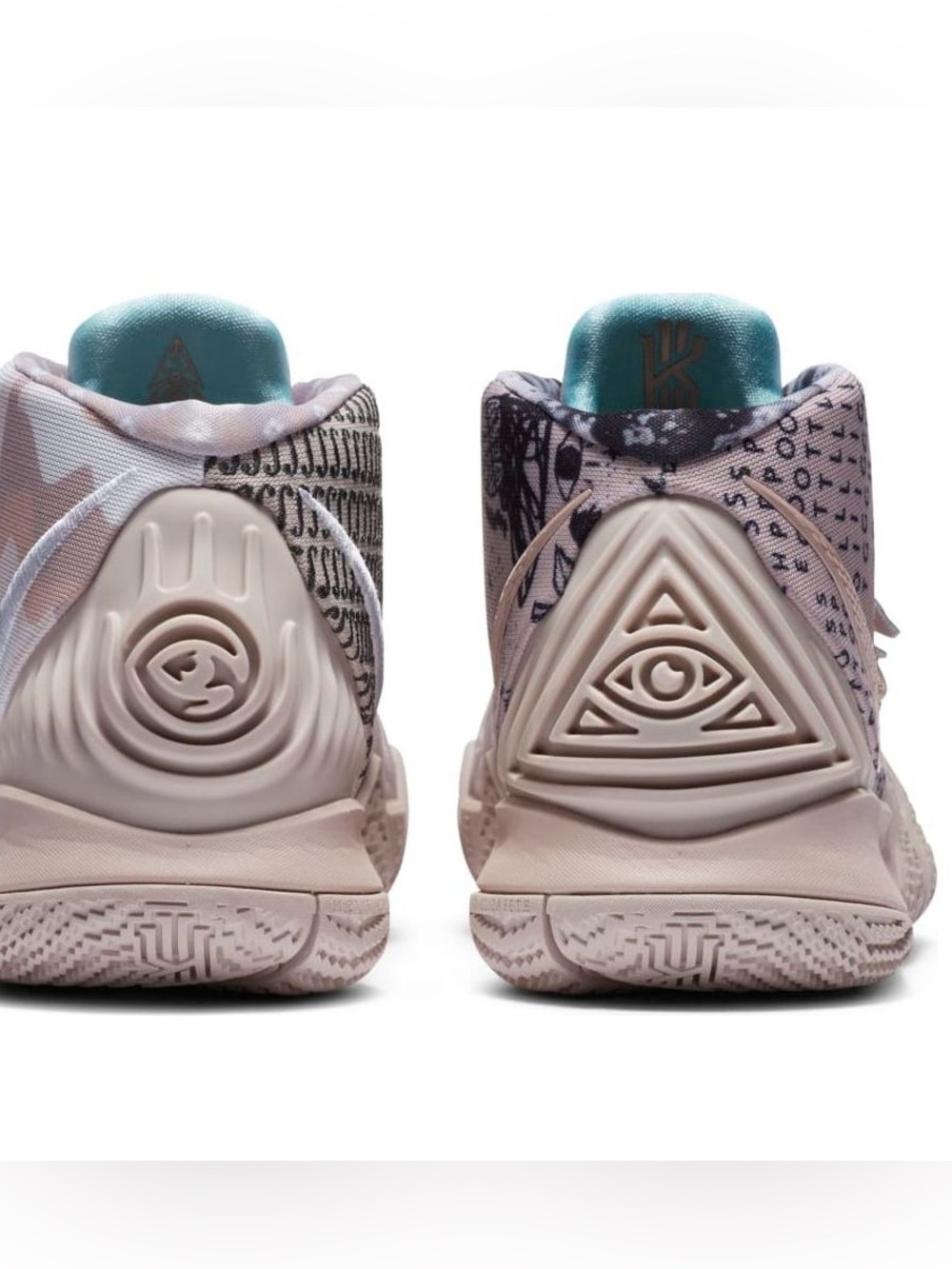 Nike Kyrie S2 Hybrid 'Desert Camo' size 8 fossil stone color 2020 Release GUC - Picture 3 of 16